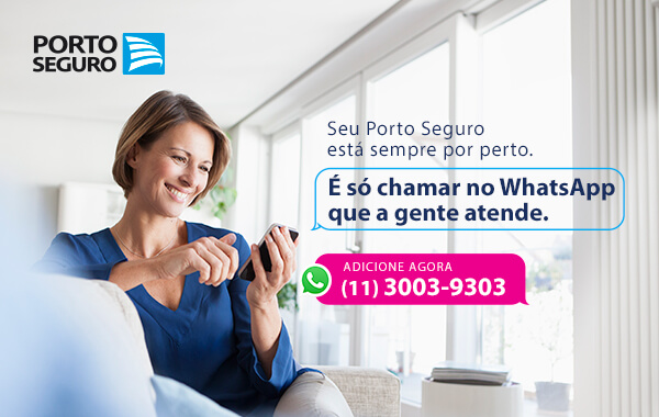 É pra você ficar tranquilo com qualquer imprevisto que o Porto Seguro Auto oferece reparos hidráulicos.